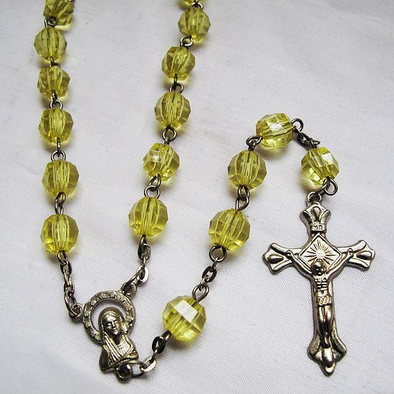 crystal beads rosary necklace,crystal beads rosary