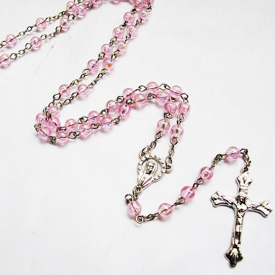 crystal beads rosary necklace,crystal beads rosary