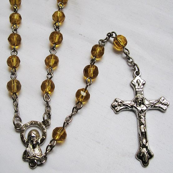 crystal beads rosary necklace,crystal beads rosary