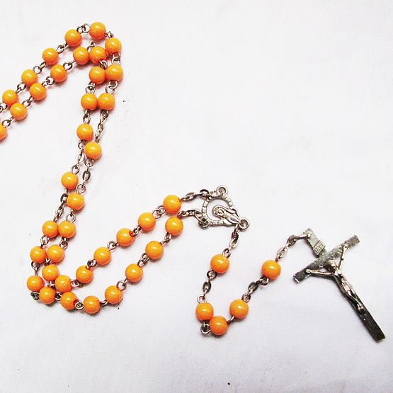 galss beads rosary necklace,galss beads rosary