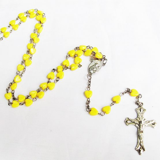 plastic beads rosary necklace,plastic beads rosary