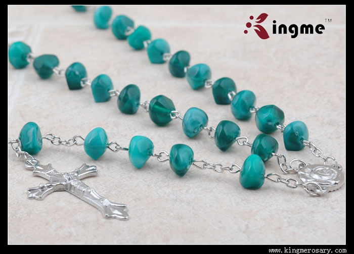 ,plastic beads rosary