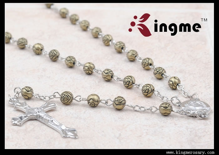 ,plastic beads rosary