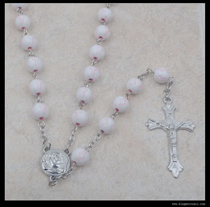 ,plastic beads rosary