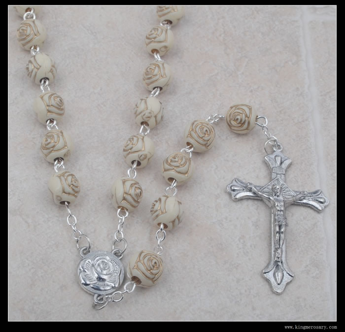 ,plastic beads rosary