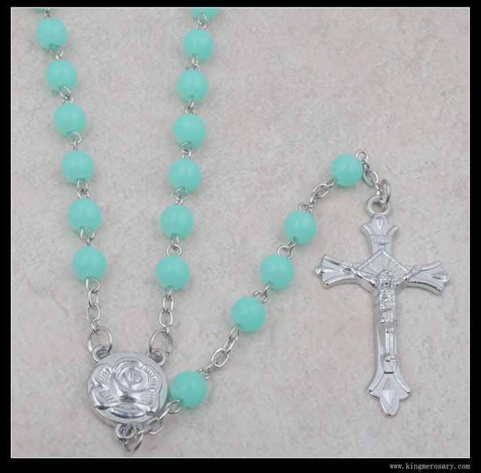 ,plastic beads rosary