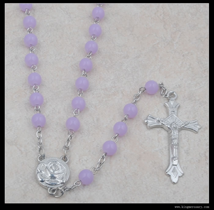 ,plastic beads rosary