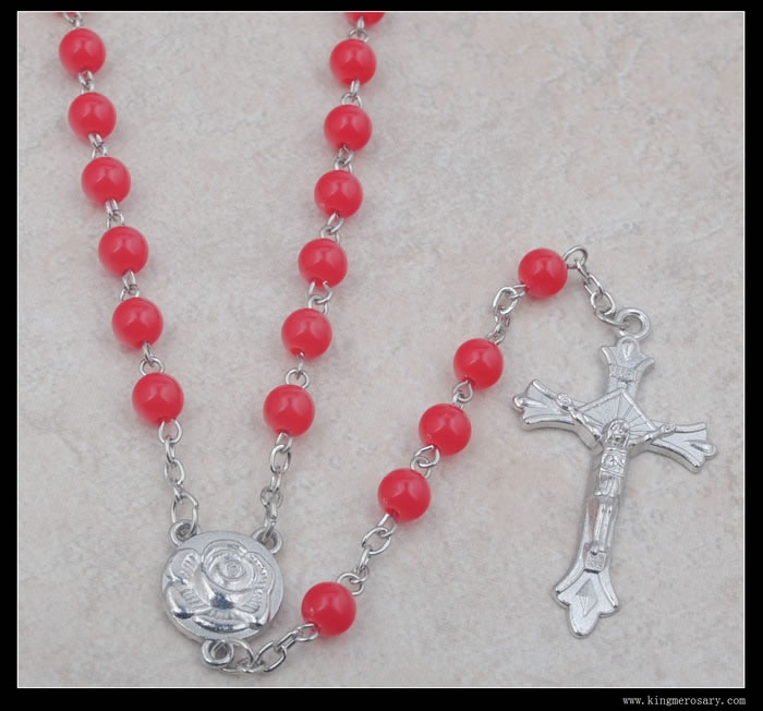 ,plastic beads rosary