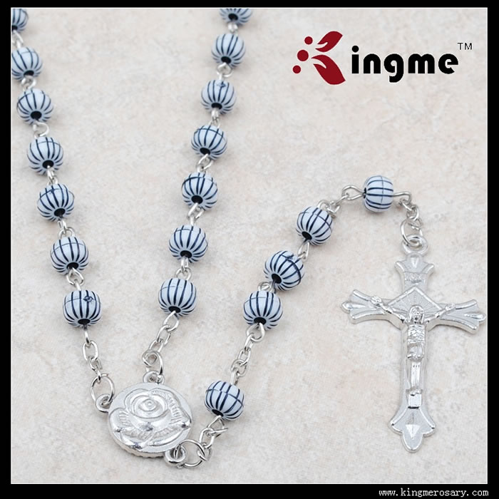 ,plastic beads rosary