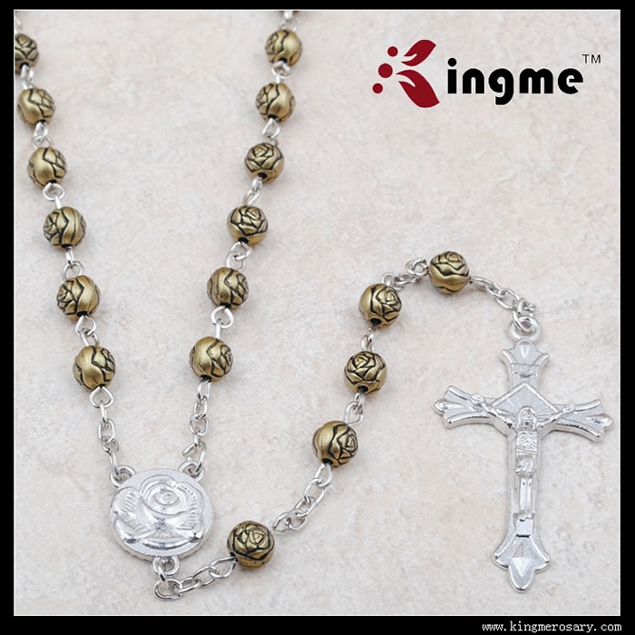 ,plastic beads rosary