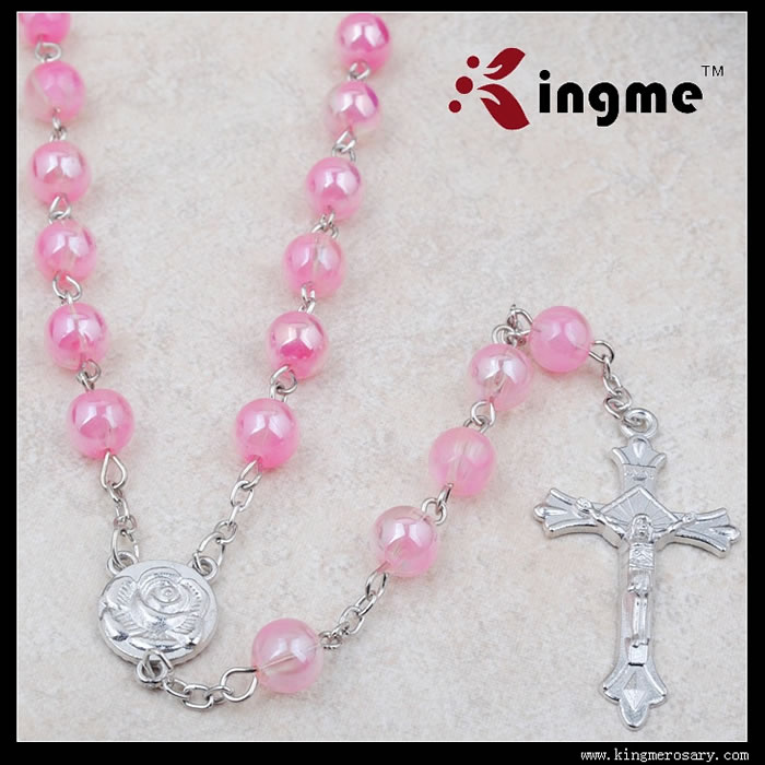 ,plastic beads rosary