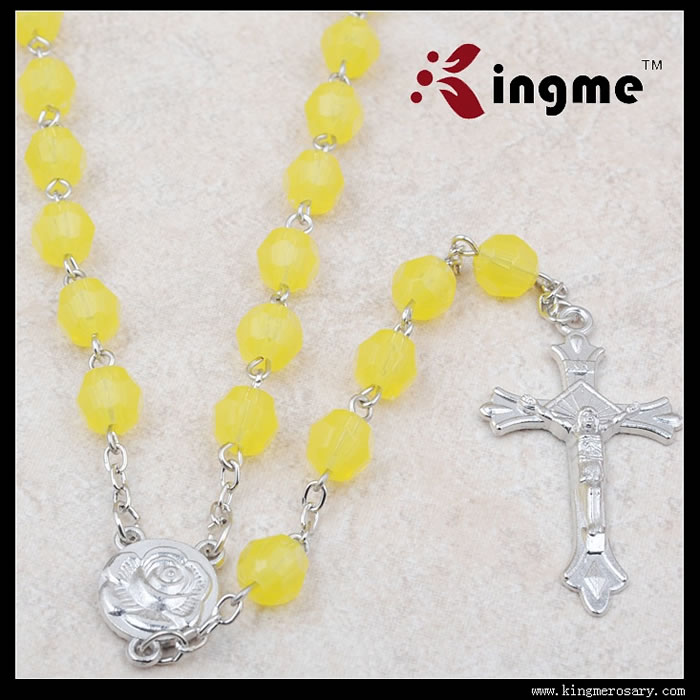 ,plastic beads rosary