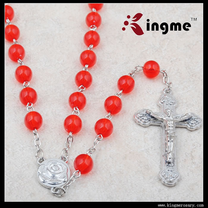 ,plastic beads rosary