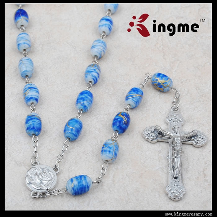 ,plastic beads rosary