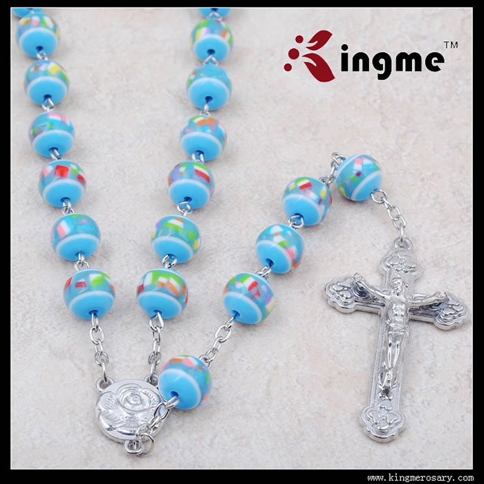 ,plastic beads rosary