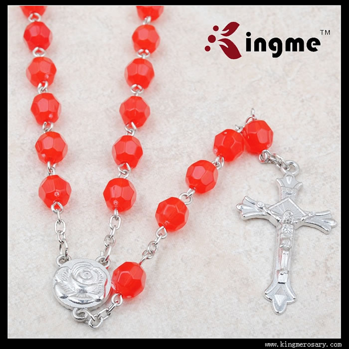 ,plastic beads rosary