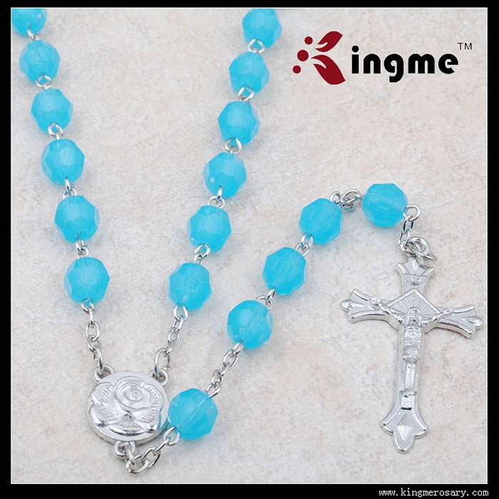 ,plastic beads rosary