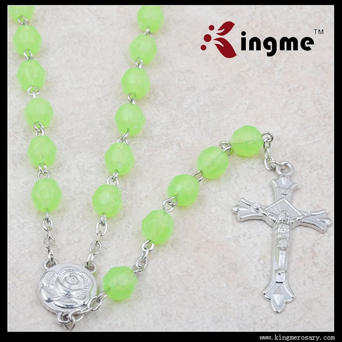 ,plastic beads rosary