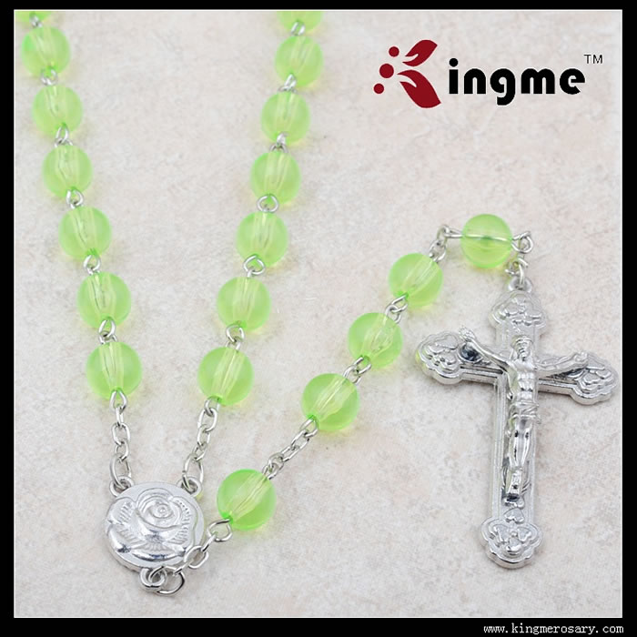 ,plastic beads rosary