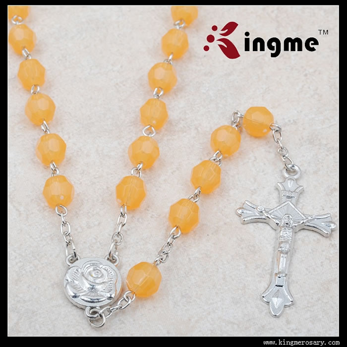 ,plastic beads rosary