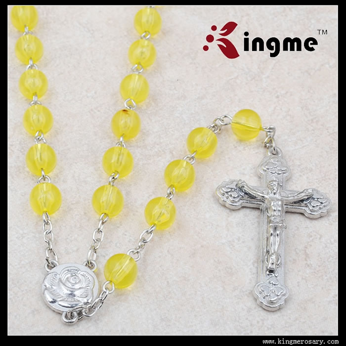 ,plastic beads rosary