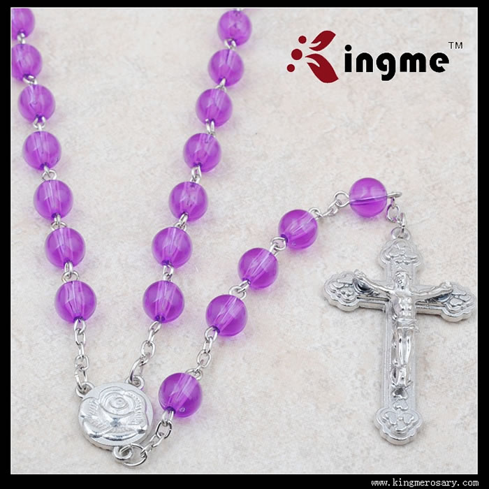 ,plastic beads rosary