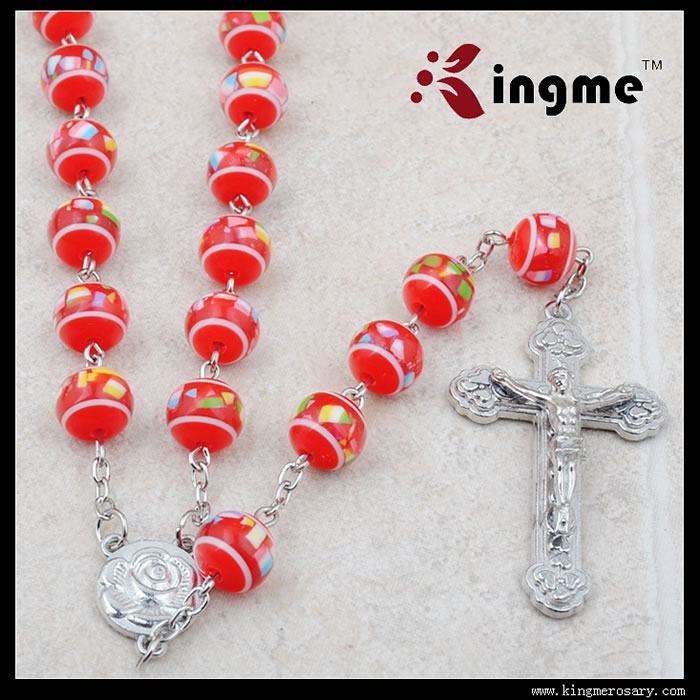 ,plastic beads rosary