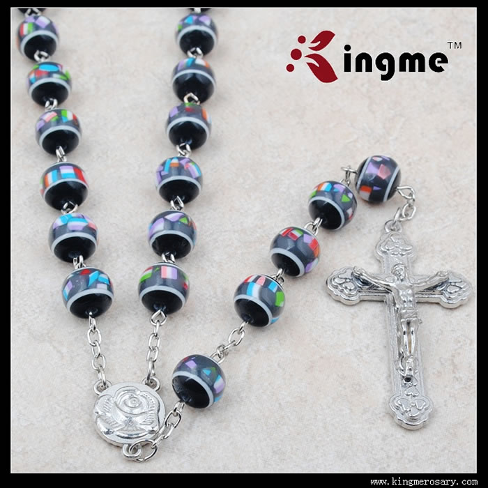 ,plastic beads rosary