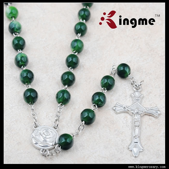 Plastic beads rosary,plastic beads rosary