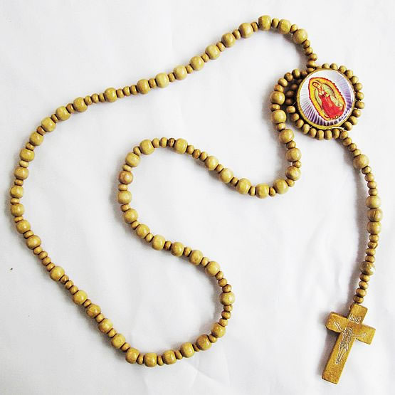 wooden rosary necklace,wooden rosary necklace