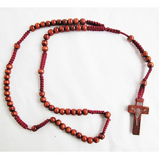 wooden rosary necklace,wooden rosary necklace