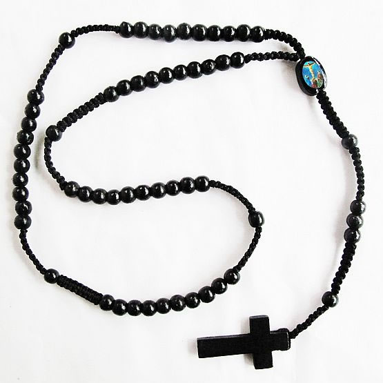 wooden rosary necklace,wooden rosary necklace