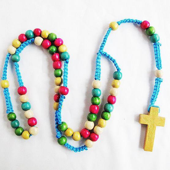 wooden rosary necklace,wooden rosary necklace