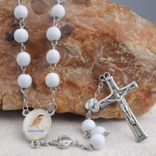 Wooden beads rosary