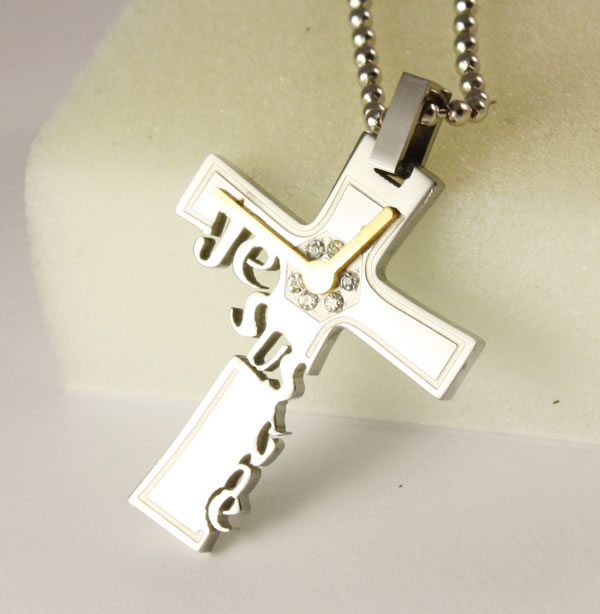 fashion Stainless steel cross,Moda De Acero Inoxidable De La Cruz