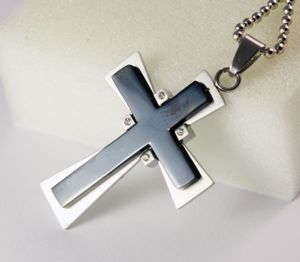 fashion Stainless steel cross,Moda De Acero Inoxidable De La Cruz