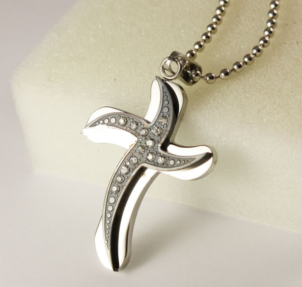 fashion Stainless steel cross,Moda De Acero Inoxidable De La Cruz