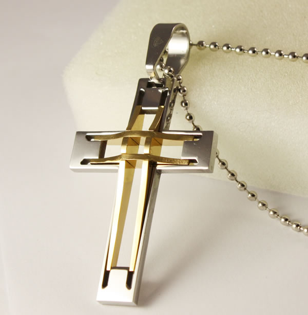 fashion Stainless steel cross,Moda De Acero Inoxidable De La Cruz