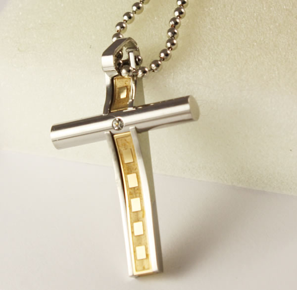 fashion Stainless steel cross,Moda De Acero Inoxidable De La Cruz