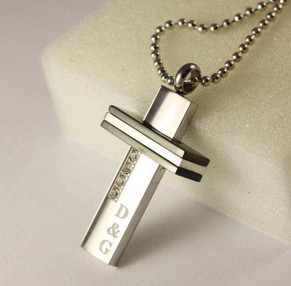 fashion Stainless steel cross,Moda De Acero Inoxidable De La Cruz