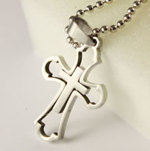 fashion Stainless steel cross