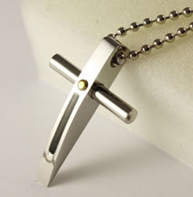 fashion Stainless steel cross