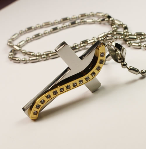 fashion Stainless steel cross,Moda De Acero Inoxidable De La Cruz