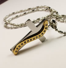 fashion Stainless steel cross