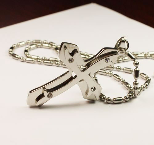 fashion Stainless steel cross,Moda De Acero Inoxidable De La Cruz