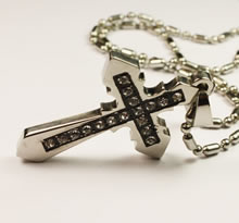 fashion Stainless steel cross