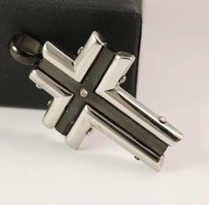 fashion Stainless steel cross,Moda De Acero Inoxidable De La Cruz