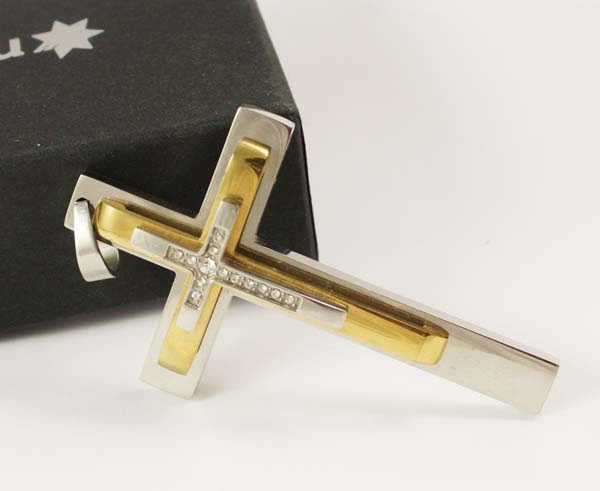 fashion Stainless steel cross,Moda De Acero Inoxidable De La Cruz