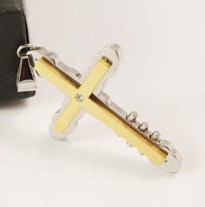 fashion Stainless steel cross,Moda De Acero Inoxidable De La Cruz