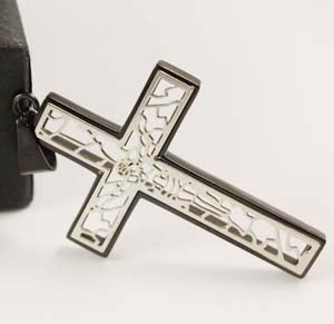 fashion Stainless steel cross,Moda De Acero Inoxidable De La Cruz